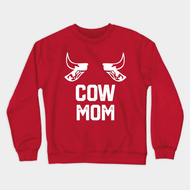 cow mom Crewneck Sweatshirt by spantshirt